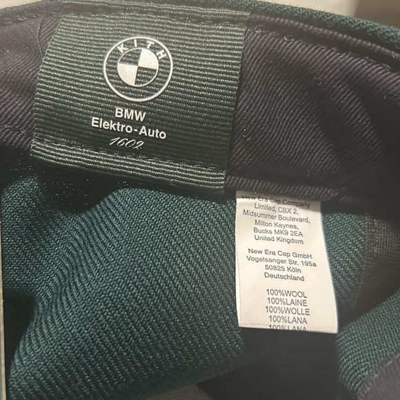 Kith & new era for BMW roundel fitted wool cap NWT green size 7 3/8 - Picture 12 of 16